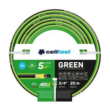 Садовий шланг СELLFAST GREEN ATS2&trade; 3/4" 20 м 15-122 15-122 фото